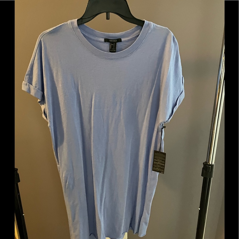 Women’s blue T-shirt dress. Size:S- NWT